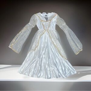 Barbie White and Gold Sparkle Princess Costume